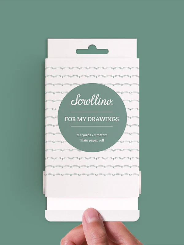 Livre objet à dérouler 100% compostable - Scrollino Pour mes Dessins - Image 7