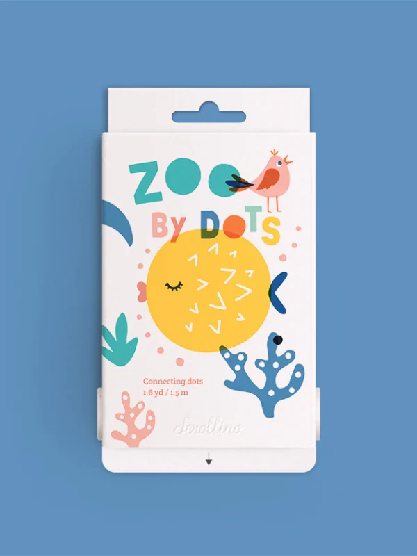 Livre objet à dérouler 100% compostable - Scrollino Zoo by Dots
