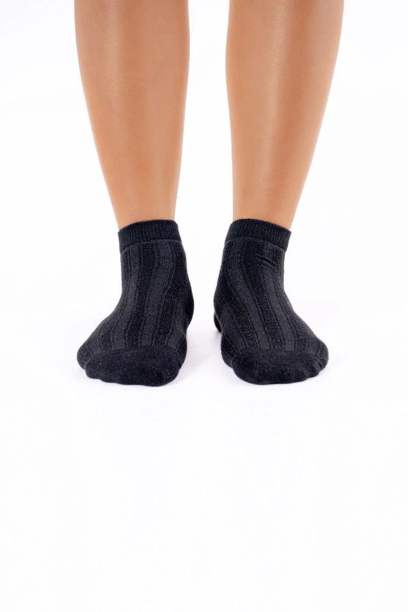 Lot de 3 chaussettes courtes - noires - Image 3