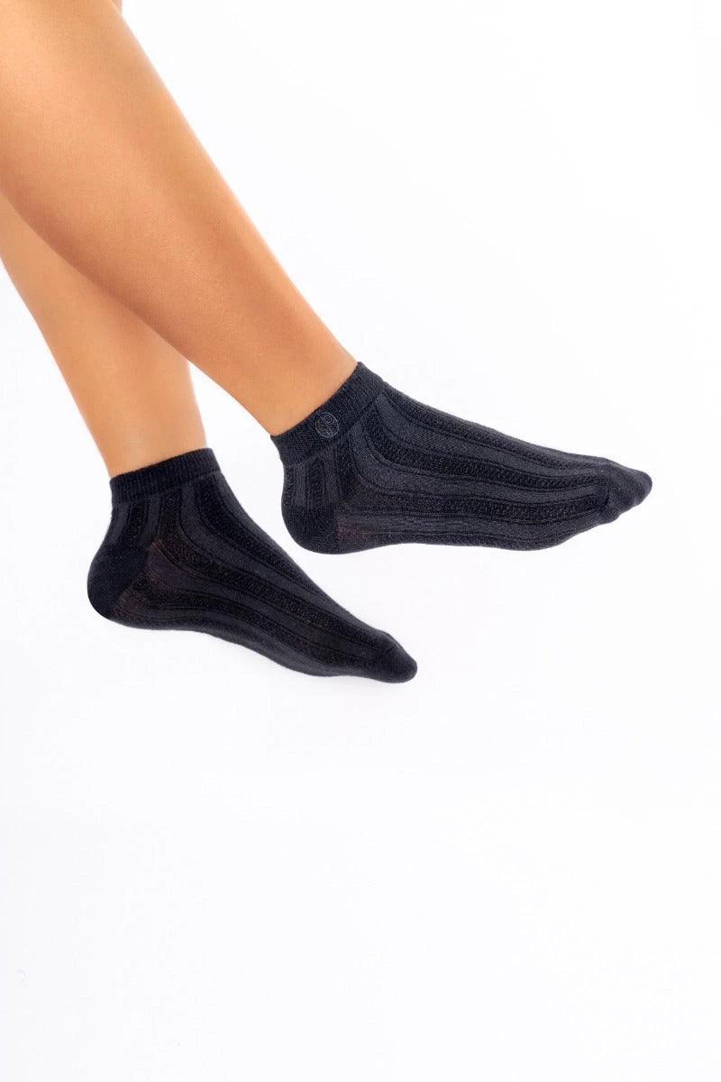 Lot de 3 chaussettes courtes - noires - Image 6