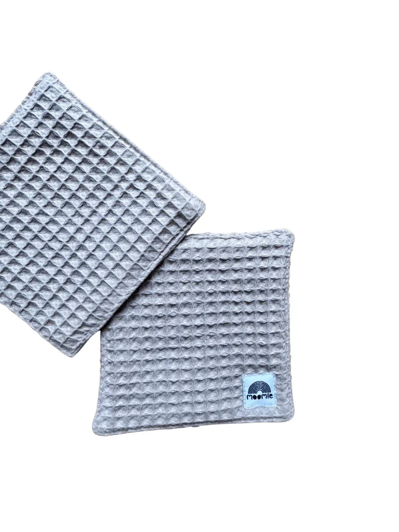 Lot de 3 lingettes nid d'abeille (5 couleurs) - Image 6