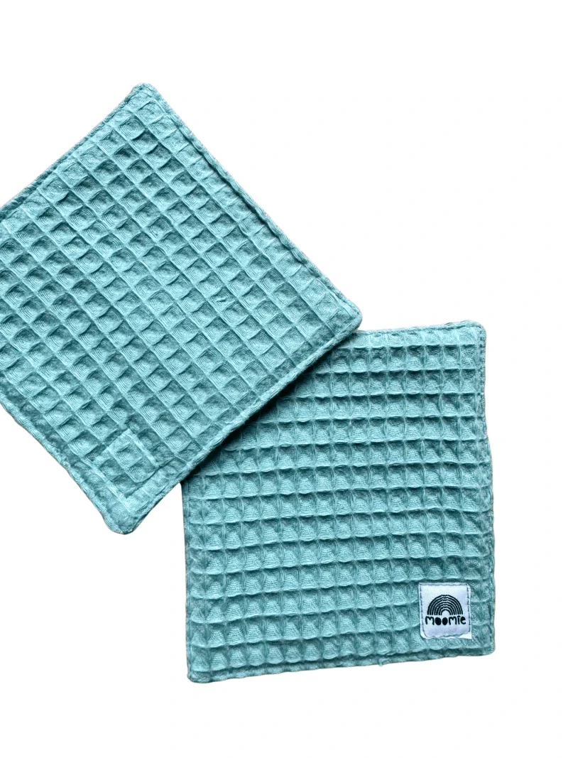 Lot de 5 lingettes nid d'abeille (5 couleurs) - Image 5