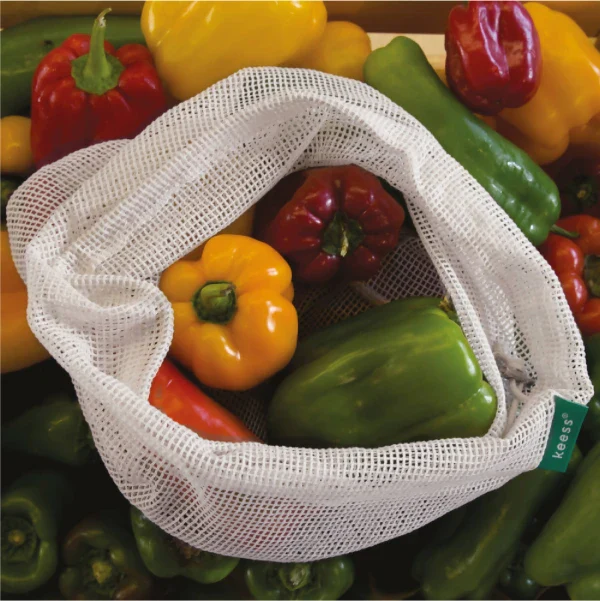 Lot de 6 sachets pour fruits et légumes zéro déchet x Collab avec Art of Boo - Image 4