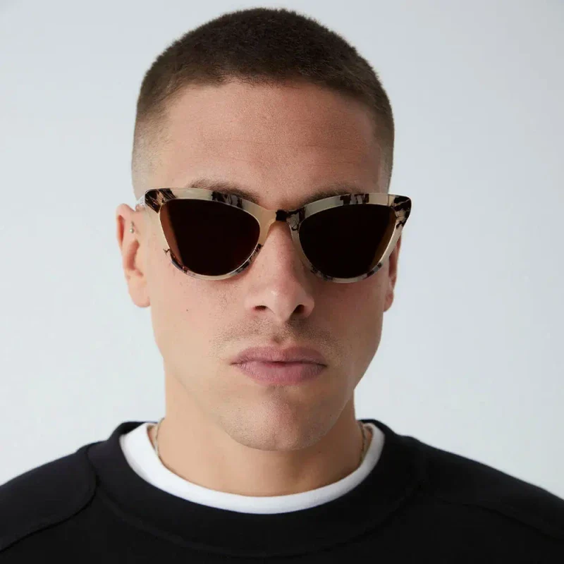 Lunettes de soleil polarisées unisexes en plastique recyclé - Concina - Image 2