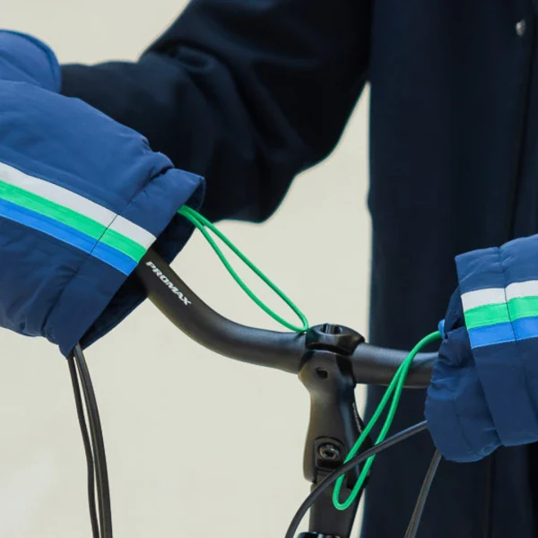 Manchons Gants de vélo en polyester 100% recyclé - Image 2