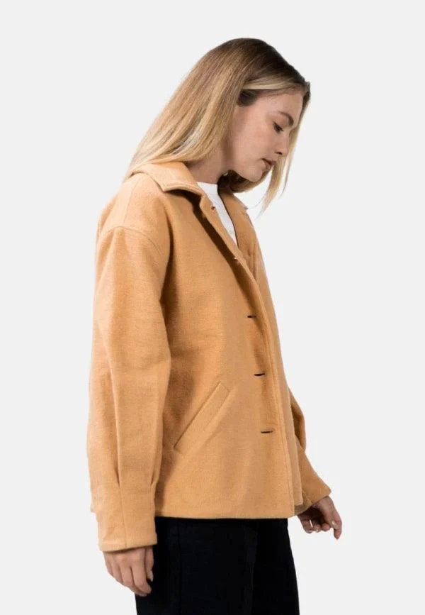 Manteau cocoon camel - Malmö MMX - Image 12