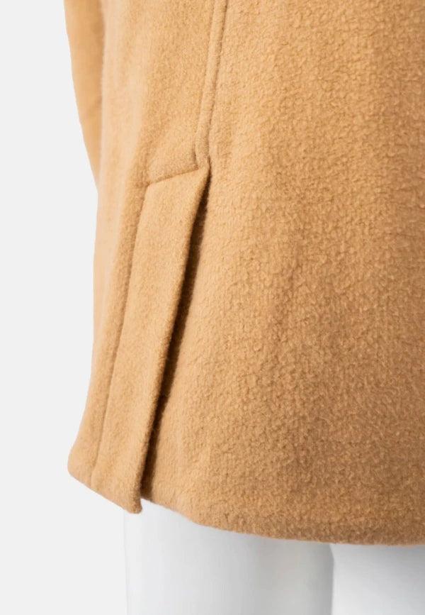 Manteau cocoon camel - Malmö MMX - Image 8