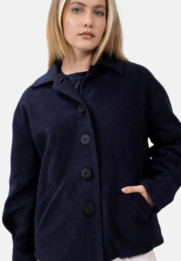 Manteau cocoon noir - Malmö MMX - Image 15