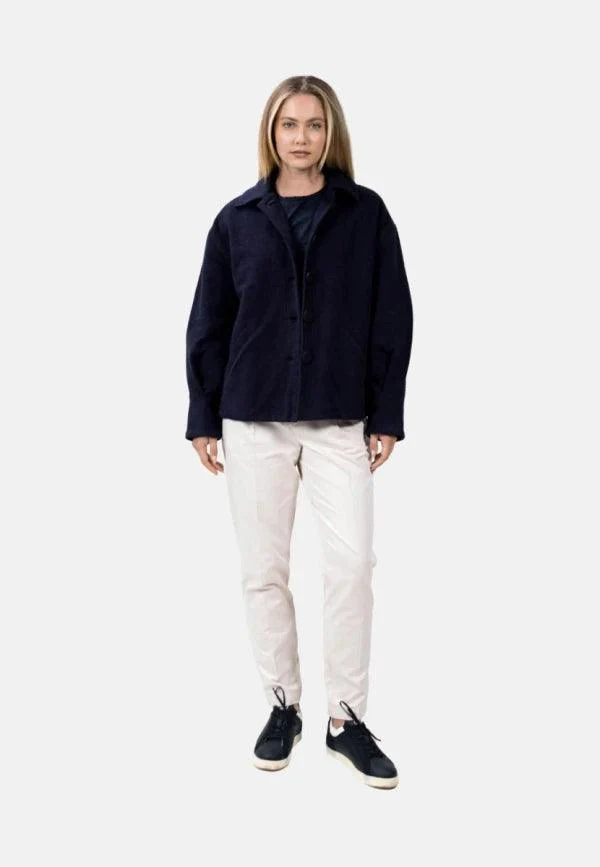 Manteau cocoon noir - Malmö MMX - Image 4