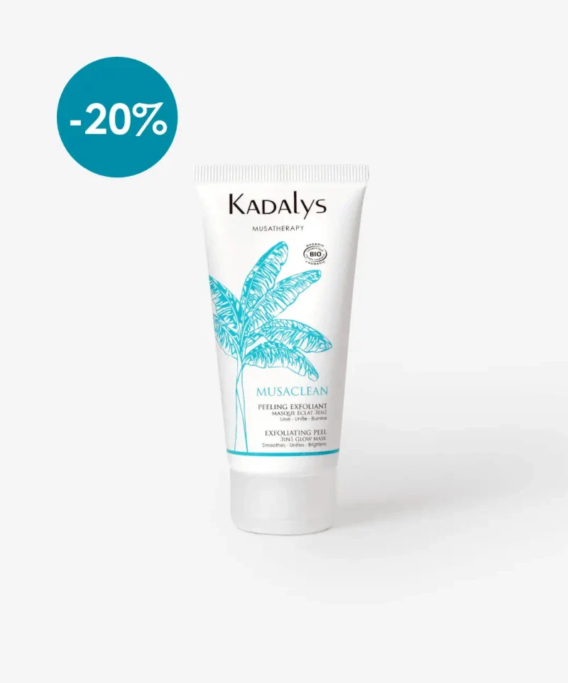 Masque Peeling Exfoliant Bio à la Banane Verte 50ml I MUSACLEAN - Image 6
