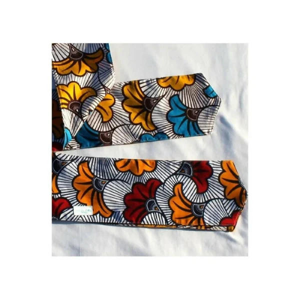 Porte-bébé Mbotou en tissu wax - Image 3