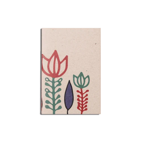 Mini carnet en papier recyclé I Plusieurs illustrations - Image 3
