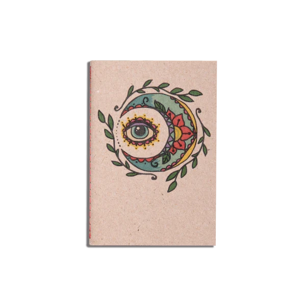 Mini carnet en papier recyclé I Plusieurs illustrations - Image 5