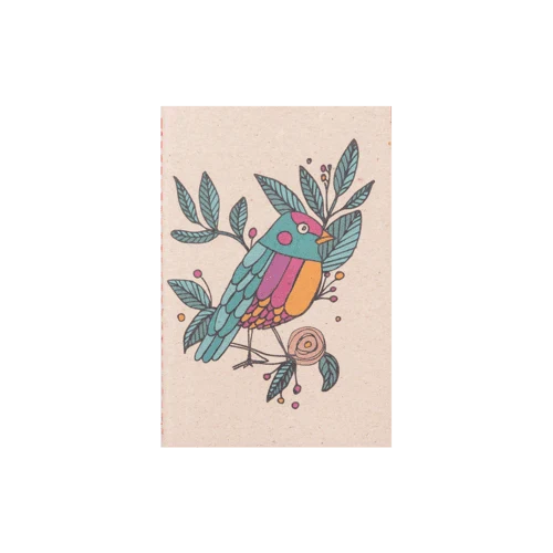 Mini carnet en papier recyclé I Plusieurs illustrations - Image 6