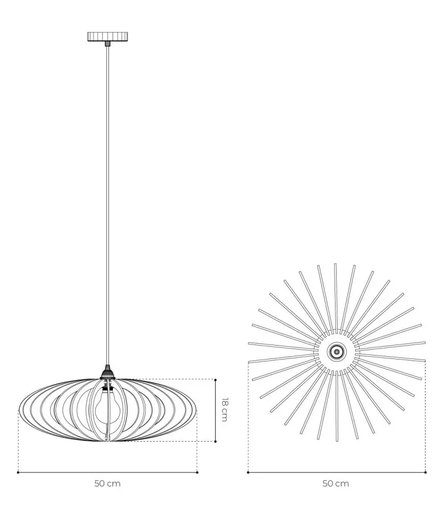 Mini NEO | Suspension en bois design - Mini Neo - Image 6