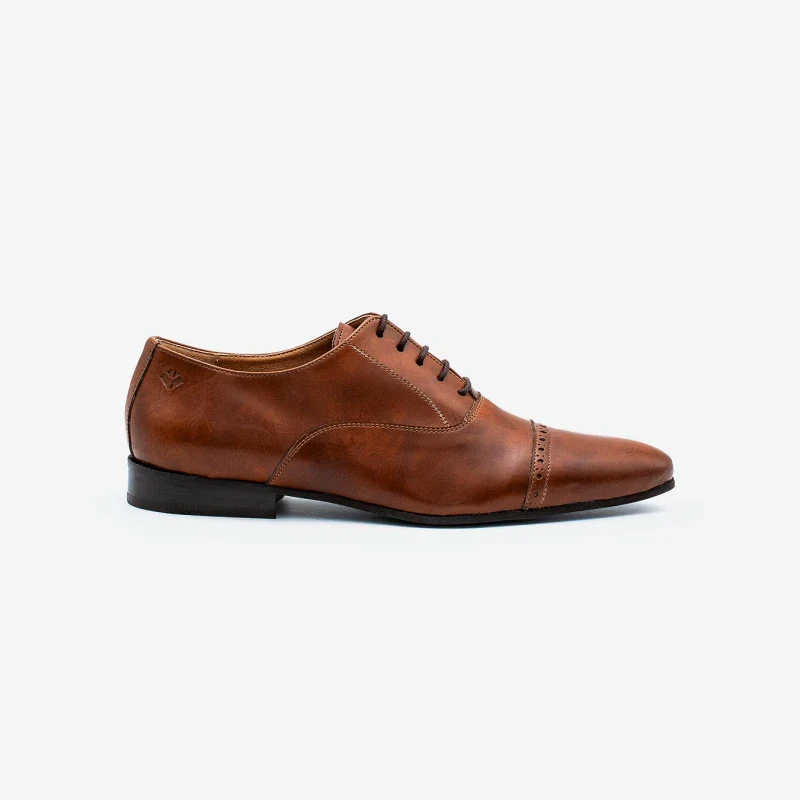 Chaussures véganes marron glacé - Watson - Image 3