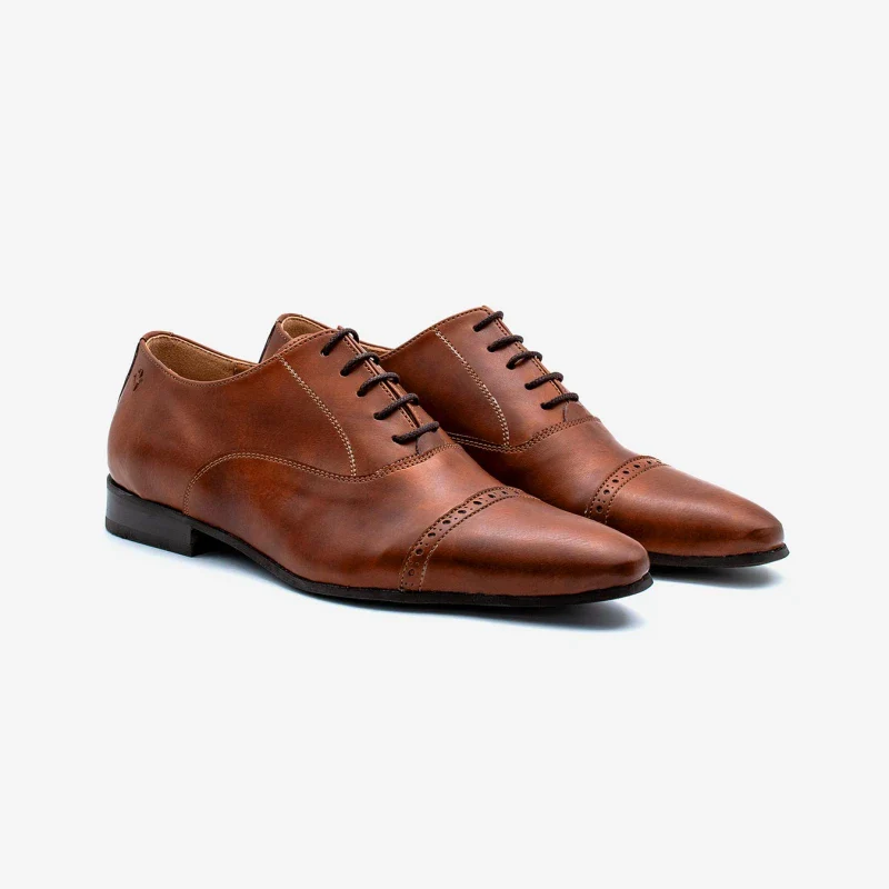 Chaussures véganes marron glacé - Watson - Image 4