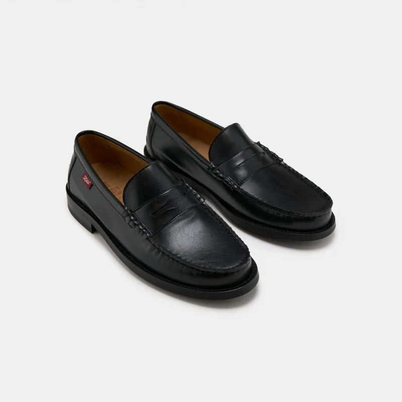 Mocassins véganes unisexes - Braga noir - Image 2