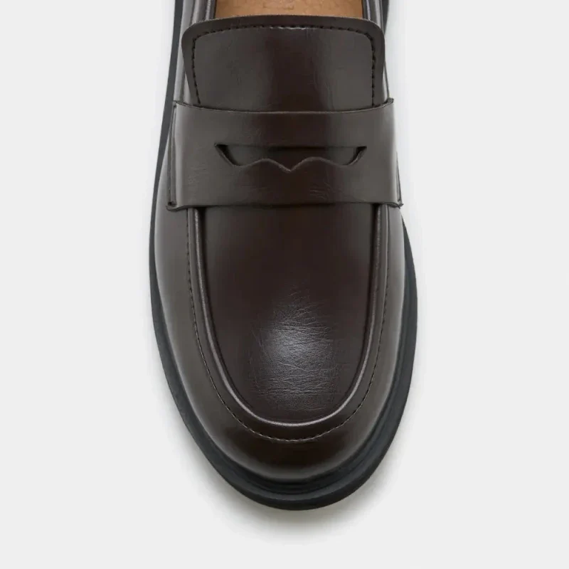 Mocassins véganes unisexes - Douro marron - Image 4