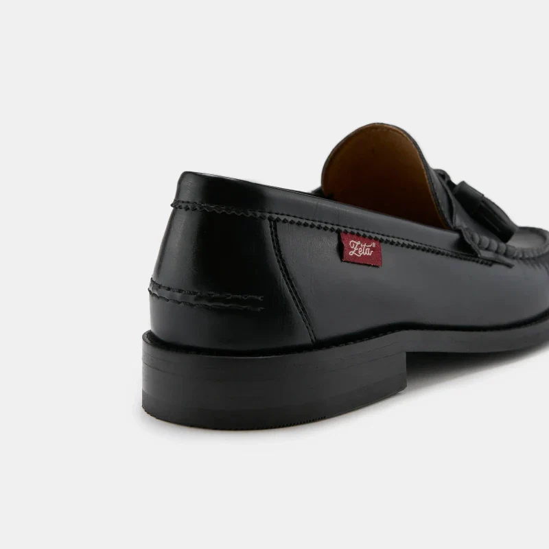 Mocassins véganes unisexes - Minho noir - Image 4