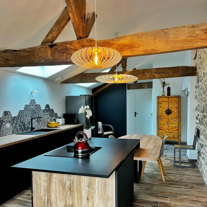 Suspension en bois design made in France - NEO - Image 13