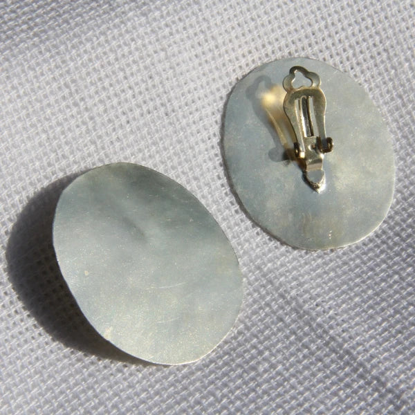 Boucles d'oreilles à clips I Argent - Image 2