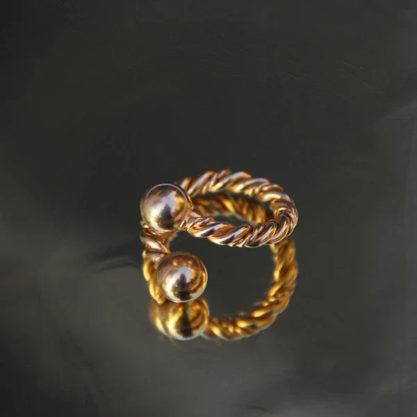 Bague Tresse ajustable - Image 5