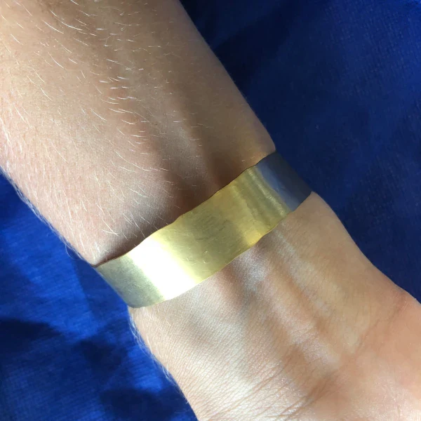 Bracelet Manchette fine pierres semi-précieuses I Bacchus - Image 3