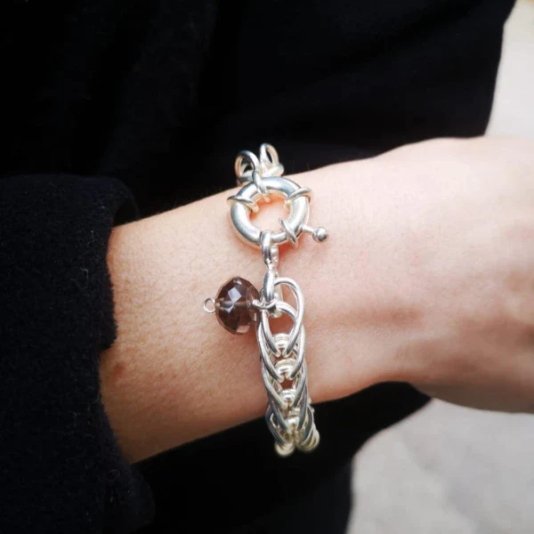 Bracelet Cham avec pierre semi-précieuse I Plusieurs coloris - Image 12