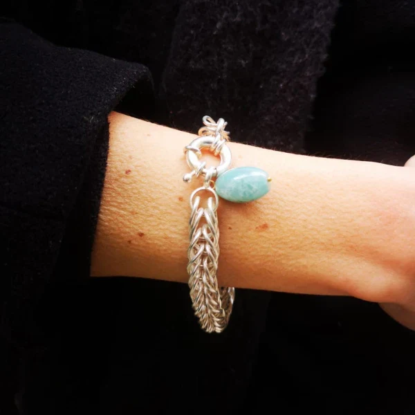 Bracelet Cham avec pierre semi-précieuse I Plusieurs coloris - Image 13