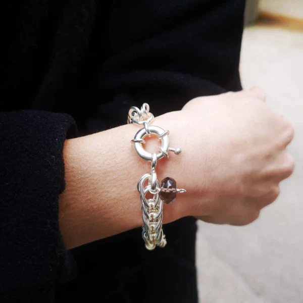 Bracelet Cham avec pierre semi-précieuse I Plusieurs coloris - Image 15