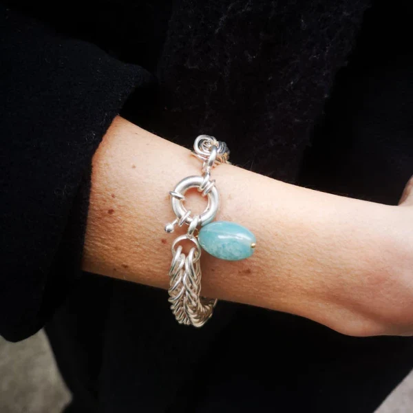 Bracelet Cham avec pierre semi-précieuse I Plusieurs coloris - Image 16