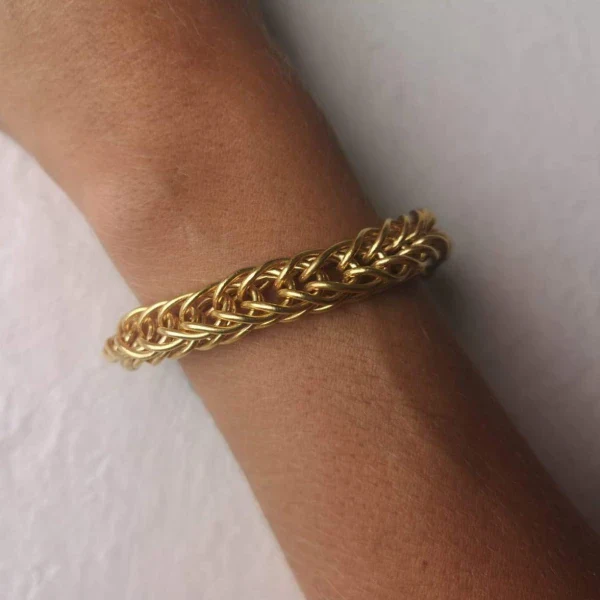 Bracelet Cham avec pierre semi-précieuse I Plusieurs coloris - Image 5