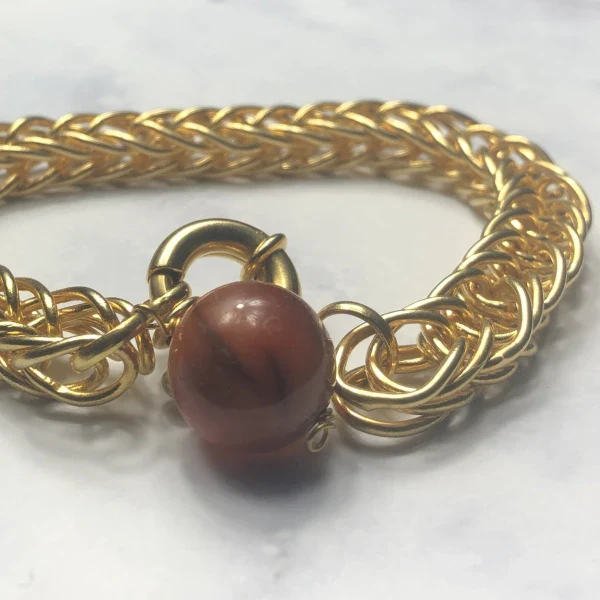 Bracelet Cham avec pierre semi-précieuse I Plusieurs coloris - Image 9