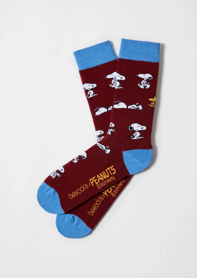 Pack de 3 chaussettes en coton - SnoopyBlue - Image 2