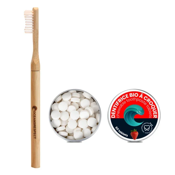 Pack - Dentifrice solide à croquer et brosse à dents en bambou - Image 5
