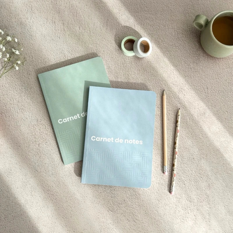 Pack duo de carnets en papier recyclé - Image 7
