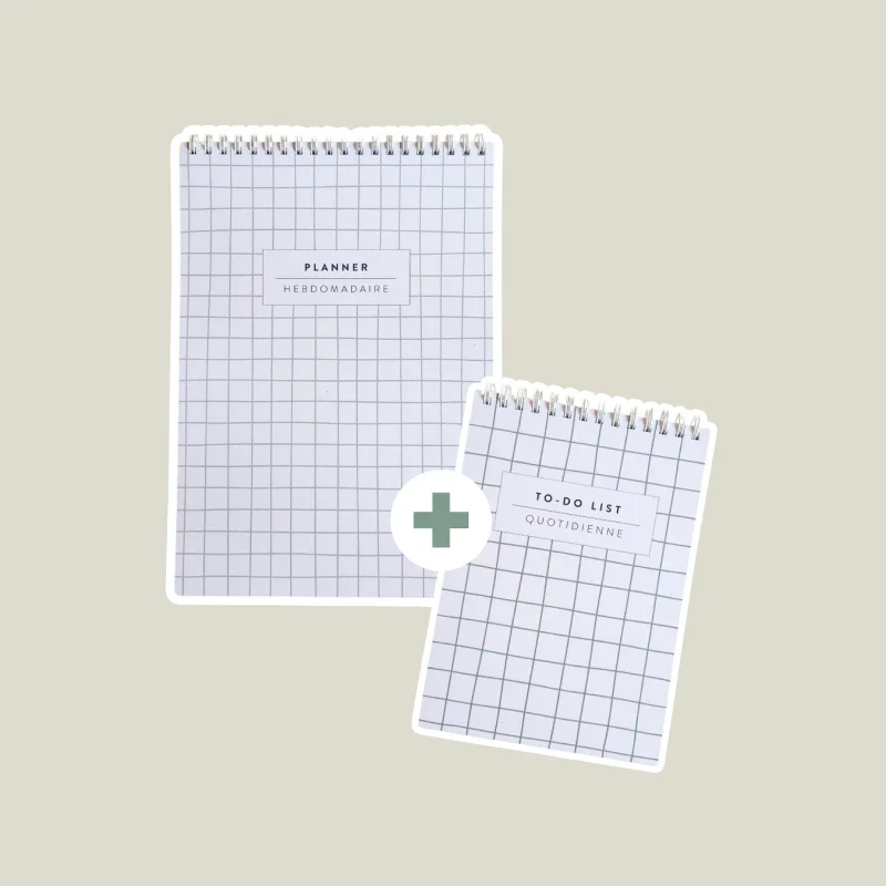 Pack planner hebdomadaire + to-do list non datés - Image 3