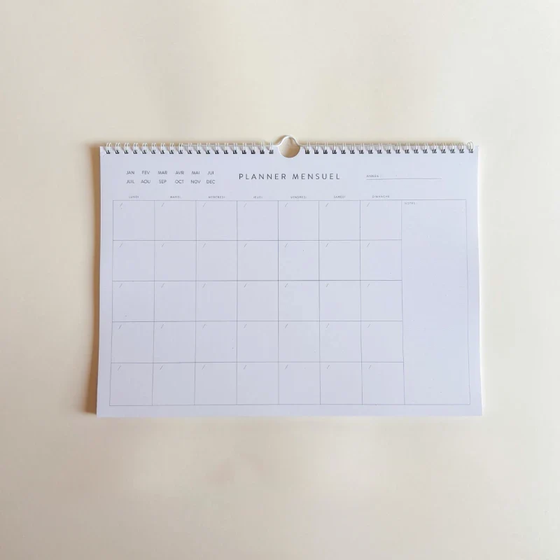 Pack planner mensuel + planner hebdo non datés - Image 7