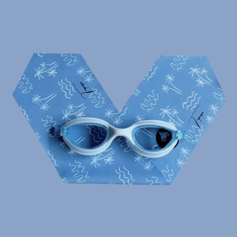 Pack de poncho enfant et lunettes de piscine Waterplops - Lou - Image 11
