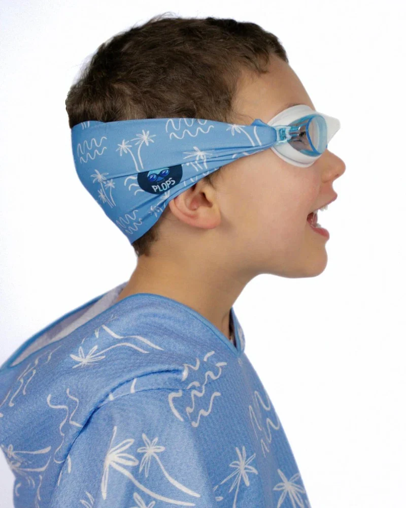 Pack de poncho enfant et lunettes de piscine Waterplops - Lou - Image 5