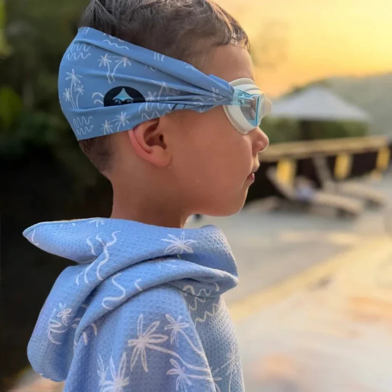 Pack de poncho enfant et lunettes de piscine Waterplops - Lou - Image 6