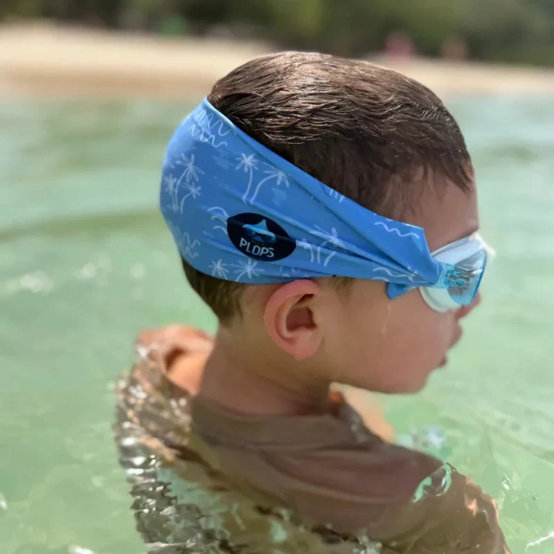 Pack de poncho enfant et lunettes de piscine Waterplops - Lou - Image 9