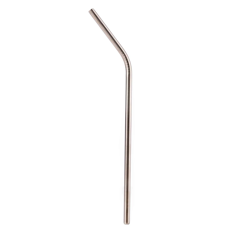 Paille courbée en acier inoxydable - Image 2