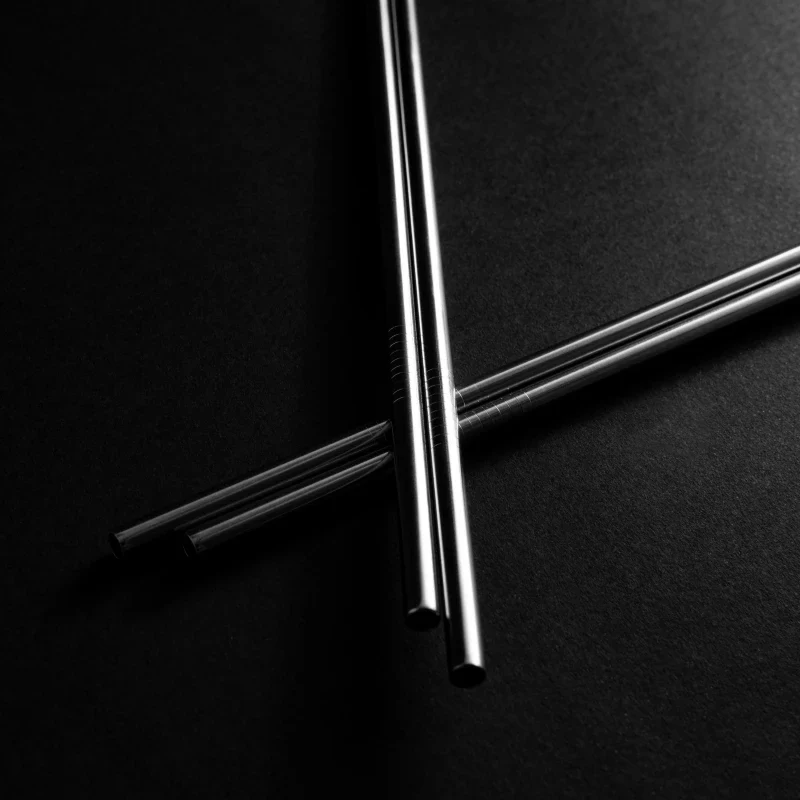 Paille droite en acier inoxydable - Image 6