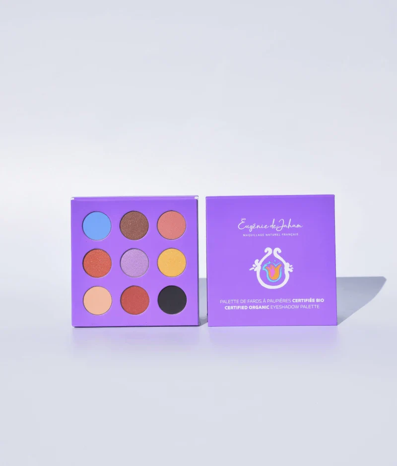 Palette de fards à paupières certifiée bio et vegan - Image 2