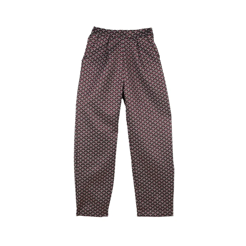 Pantalon coupe large éco-responsable et broderies artisanales - Image 3