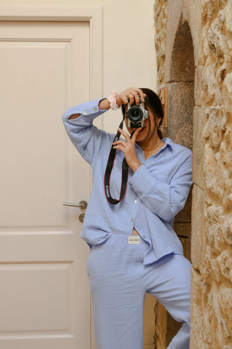 Pantalon de plage Bleu - Anna - Image 7