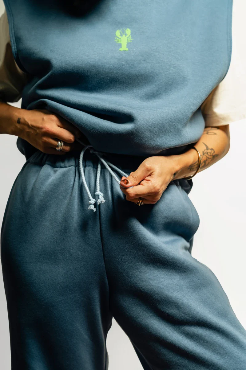 Pantalon en molleton et coton - June - Image 2