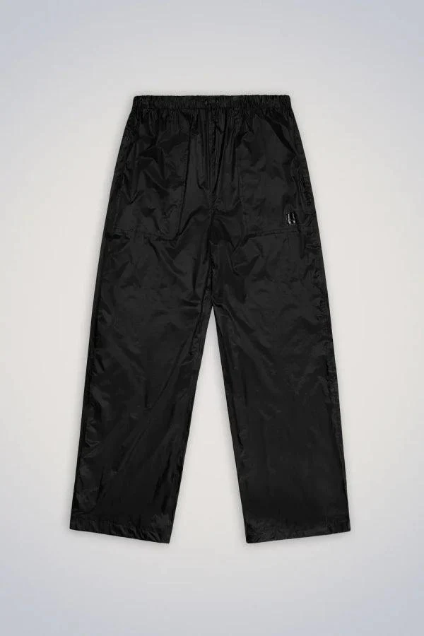 Pantalon imperméable coupe-vent noir - Image 4